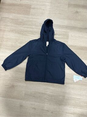 Cat & Jack Navy Hooded Jacket
